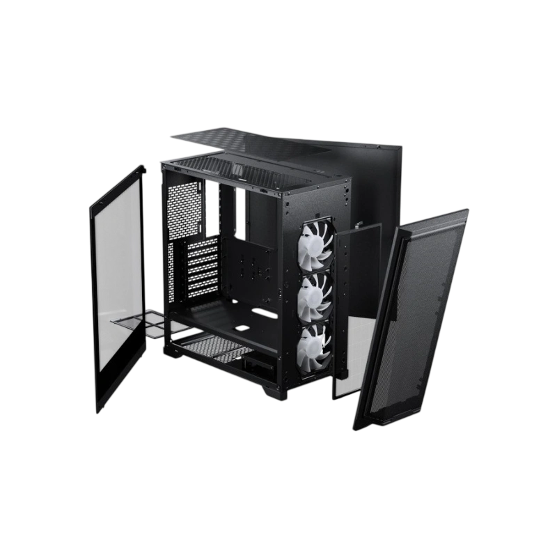 Компьютерный корпус PHANTEKS Eclipse G370A ARGB TG Black (PH-EC370GA_DBK01)