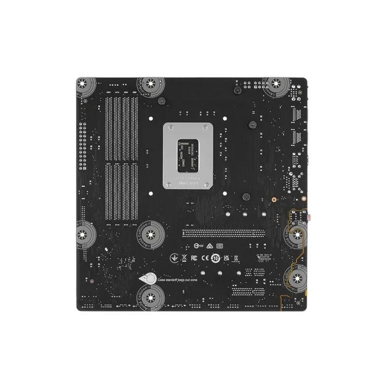 Материнская плата MSI PRO B760M-A DDR4 II документация, задняя планка, кабель SATA, крепеж для разъема M.2