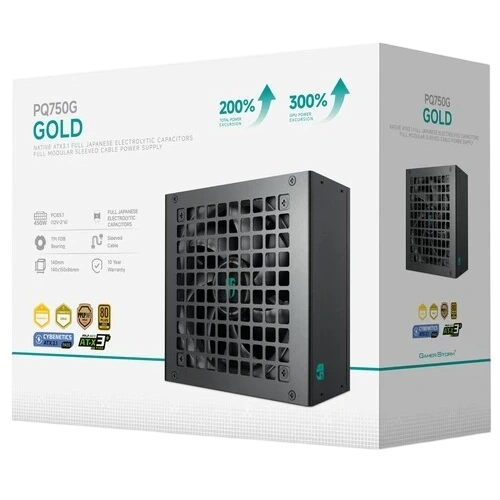 Блок питания Deepcool 750W GAMERSTORM PQ750G 16 Pin (PCIe 5.0 Connector Cable Details)