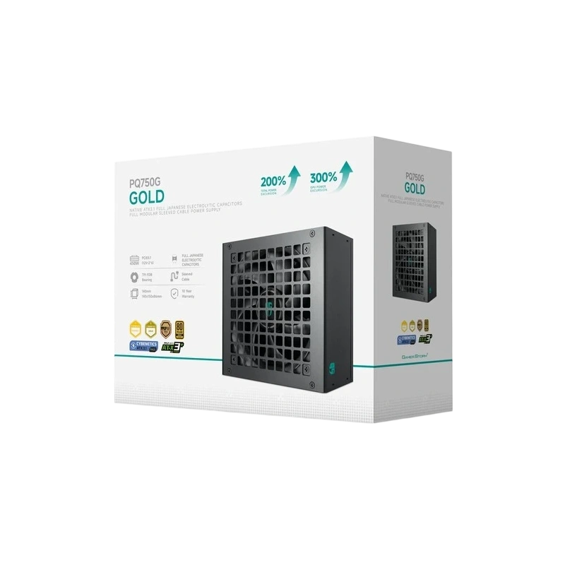 Блок питания Deepcool 750W GAMERSTORM PQ750G 16 Pin (PCIe 5.0 Connector Cable Details)