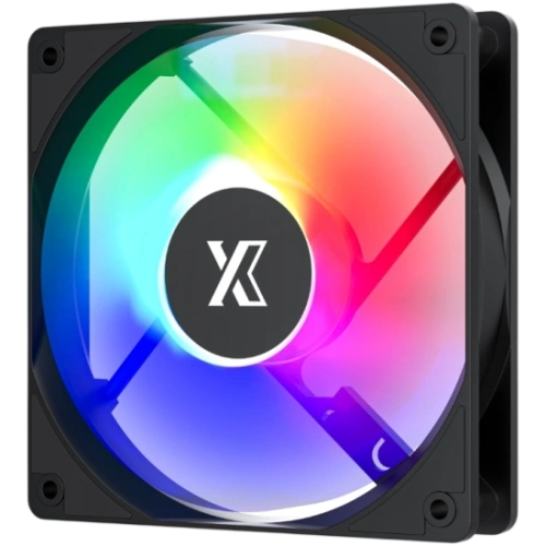 Вентилятор для корпуса XASTRA FC120B FRGB Black (FC120-1BF-SBP-GL)