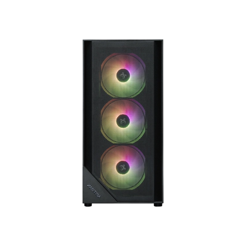 Компьютерный корпус XASTRA A401M 4ARGB-V2 TG Black (A401M-V2-4FC12A)