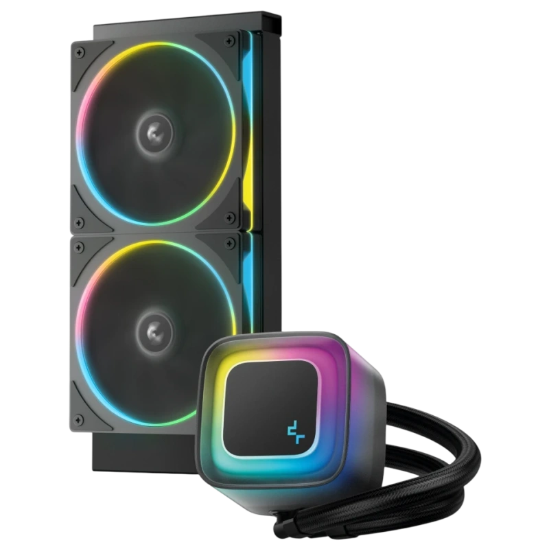 Система жидкостного охлаждения для процессора Deepcool LE240 PRO ARGB Black