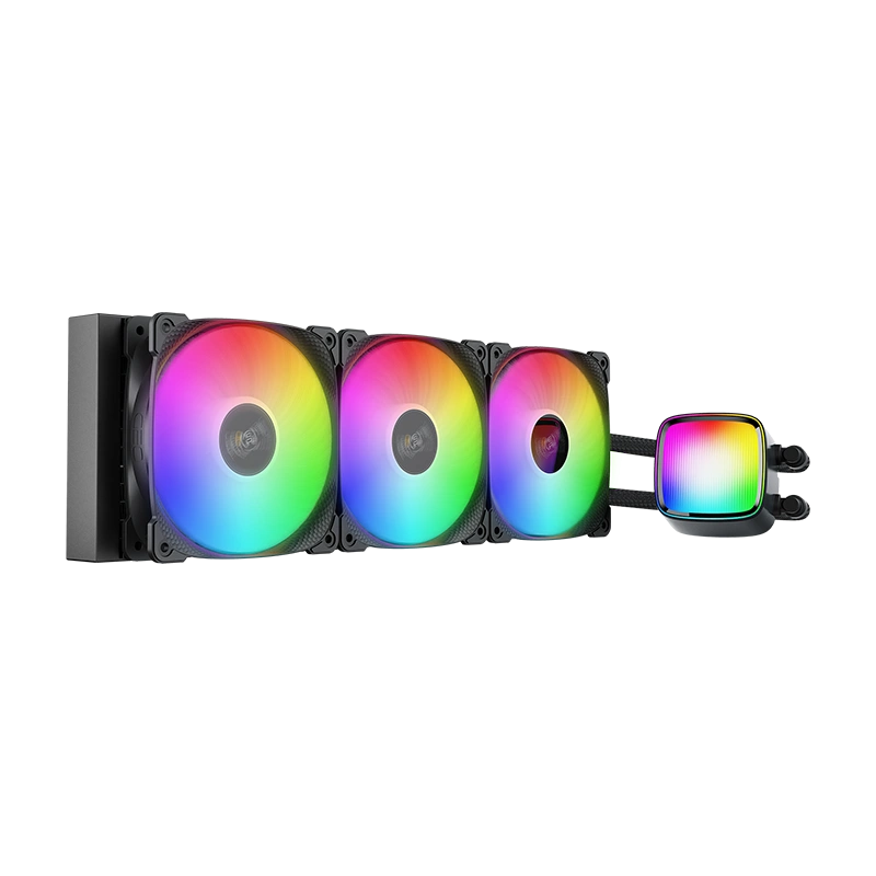 Система жидкостного охлаждения для процессора Geometric Future Eskimo Pro 360 ARGB Black (1C251B1361000)