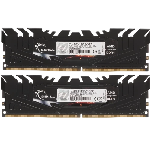 Оперативная память 32 Gb 3200 MHz G.Skill FLARE X (F4-3200C16D-32GFX)