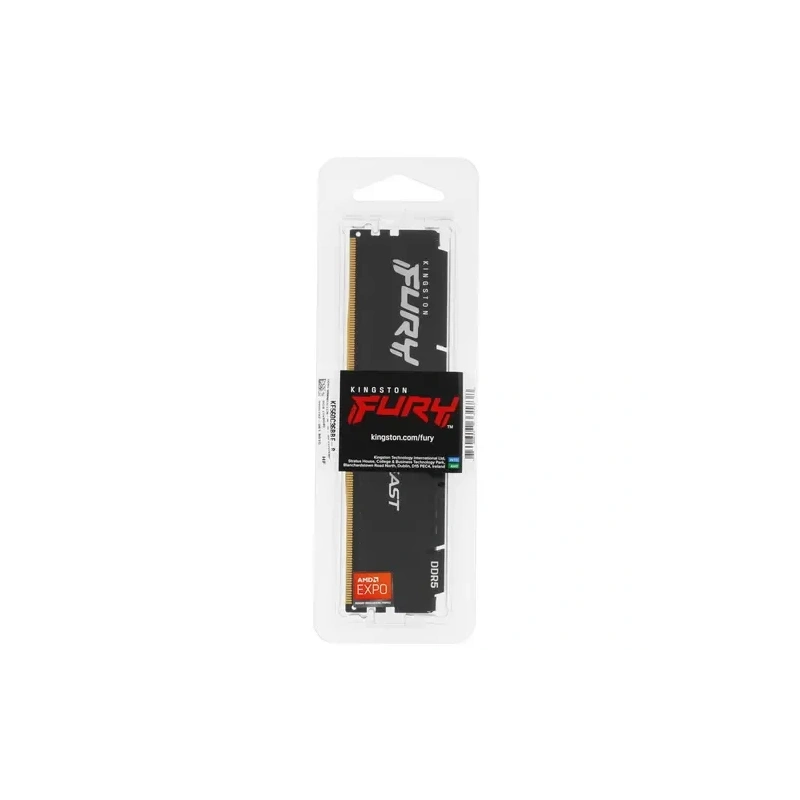 Оперативная память 8 Gb 6000 MHz Kingston FURY Beast Black (KF560C36BBE-8)