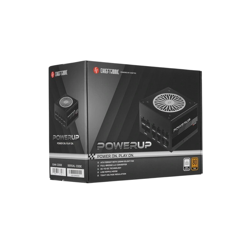 Блок питания Chieftec 750W CHIEFTRONIC PowerUp (GPX-750FC) комплект кабелей