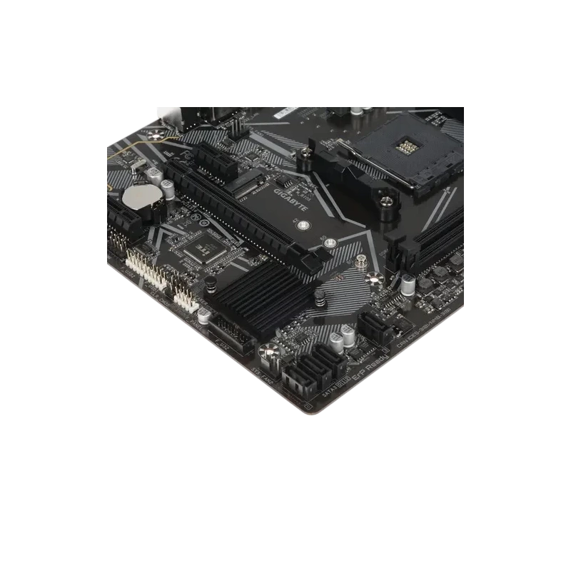 Материнская плата Gigabyte A520M S2H x кабель SATA, диск с ПО, документация, задняя планка