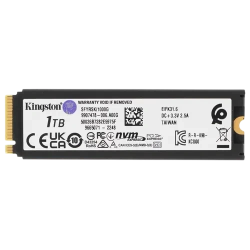 Твердотельный накопитель Kingston 1000 Gb FURY RENEGADE (SFYRSK/1000G)