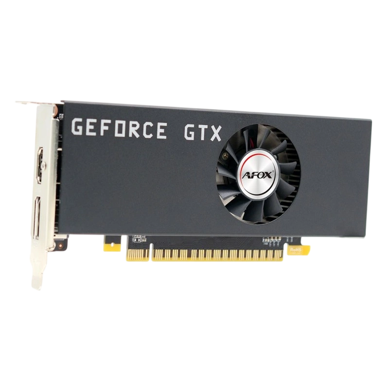 Видеокарта AFox (AF1050TI-4096D5L5-V2) GeForce GTX 1050 Ti 4GB LP