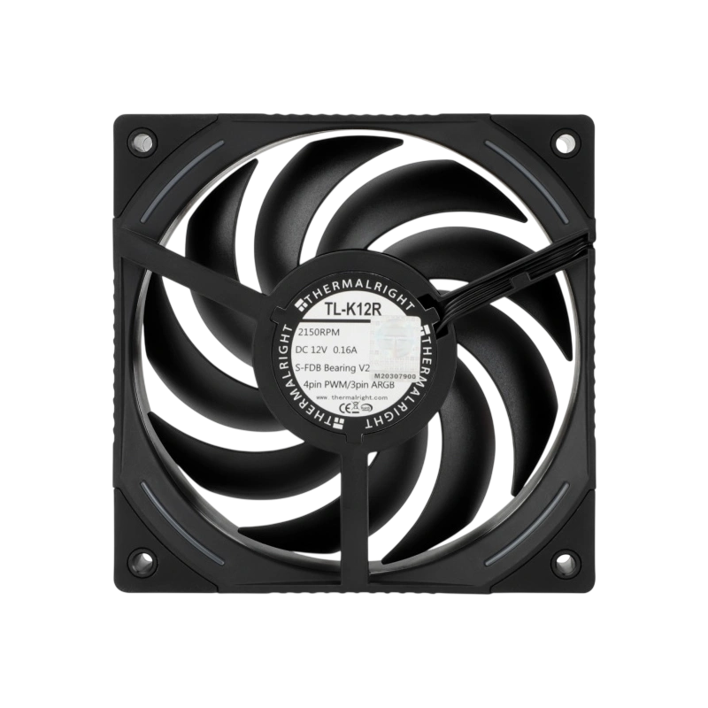 Вентилятор для корпуса Thermalright TL-K12R Reverse ARGB Black (TRTLK12R)
