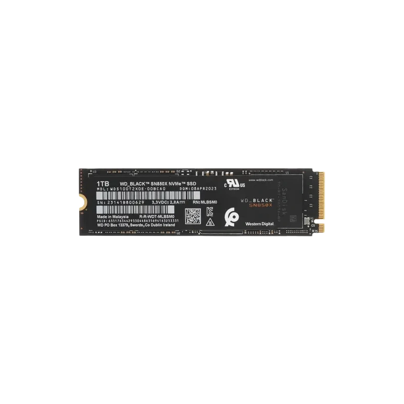 Твердотельный накопитель Western Digital 1000 Gb Black (WDS100T2X0E) BOX