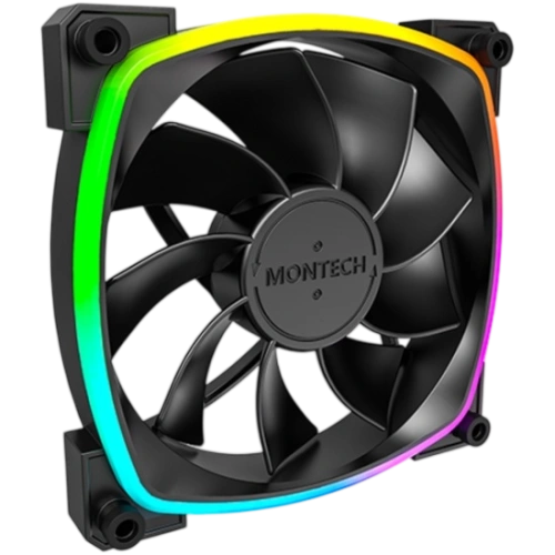 Вентилятор для корпуса Montech RX120 Reverse ARGB Black (RX120B)