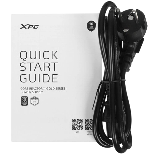 Блок питания ADATA XPG 1200W CORE REACTOR II 1200 (COREREACTORII1200G-BKCEU) 16 Pin (PCIe 5.0 Connector Cable Details)