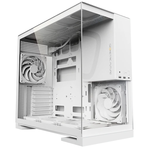 Компьютерный корпус Geometric Future Model 5 ARGB White with fans (1AM5WKWT01100)