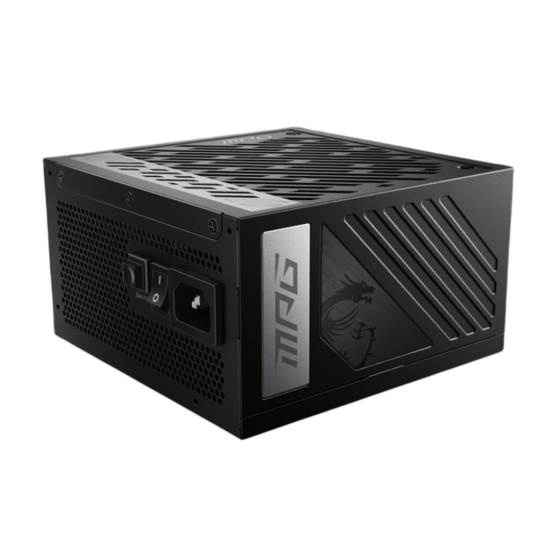 Блок питания MSI 750W MPG A750G (306-7ZP7A11-CE0) 16 Pin (PCIe 5.0 Connector Cable Details) документация, комплект кабелей, чехол