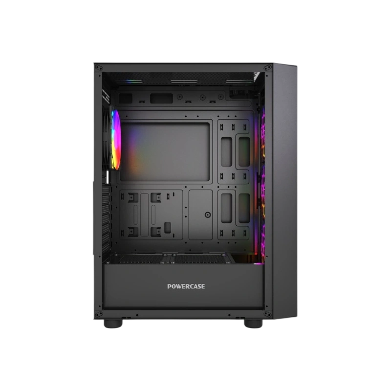 Компьютерный корпус Powercase Mistral EA19 TG ARGB Black (CMAEA19-A4)