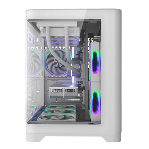 Компьютерный корпус 1STPLAYER UVIEW UV6 White (UV6-WH)