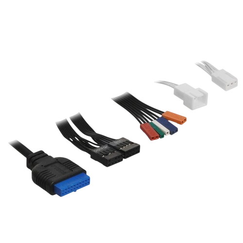 Компьютерный корпус 1STPLAYER FD3-M LED White (FD3-M-WH-4F1-W) документация