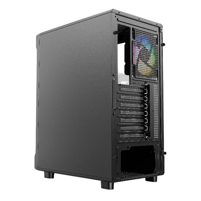 Компьютерный корпус Powercase Mistral PA5B FRGB TG Black (CMOAB-L4)