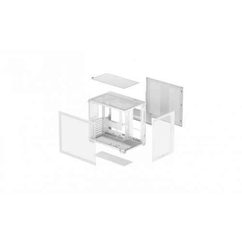 Компьютерный корпус Deepcool CG530 WH White документация, набор крепежа