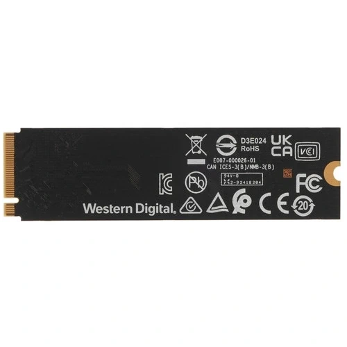 Твердотельный накопитель Western Digital 1000 Gb SN580 Blue (WDS100T3B0E)