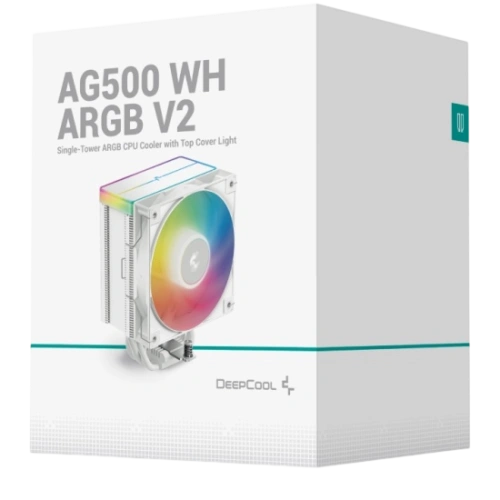 Кулер для процессора Deepcool AG500 WH ARGB V2 White
