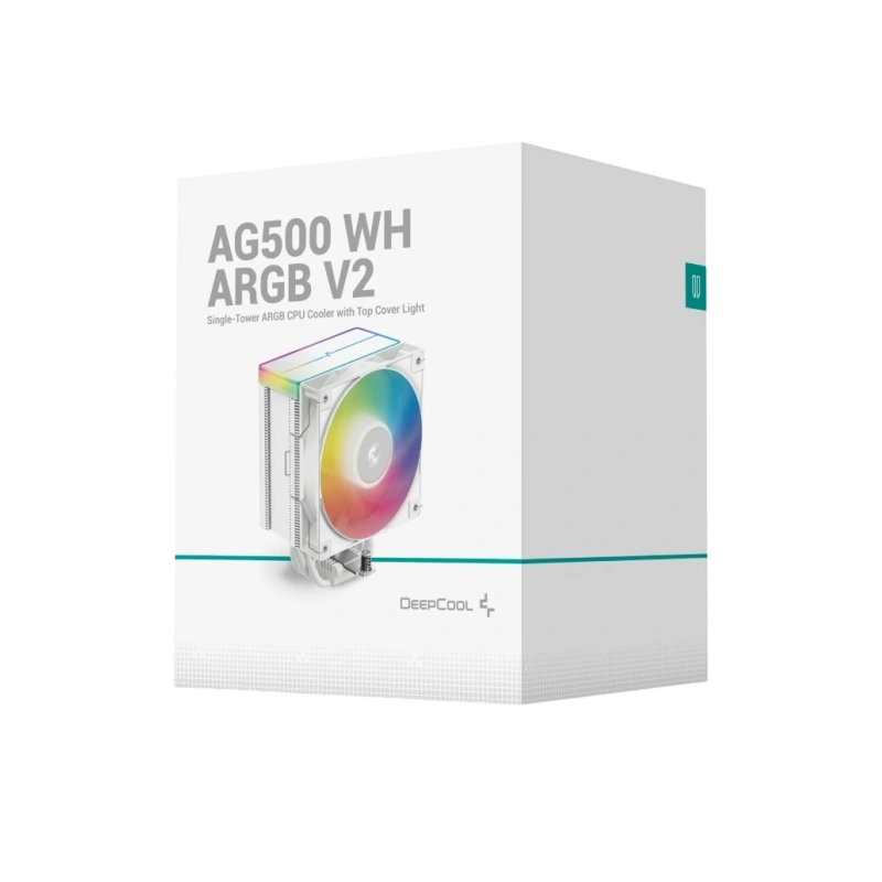 Кулер для процессора Deepcool AG500 WH ARGB V2 White