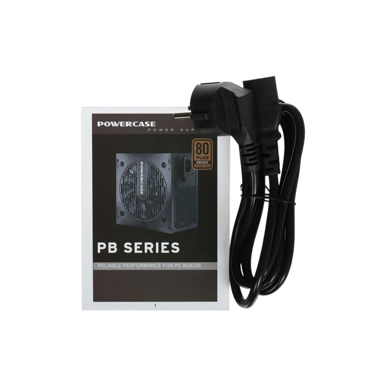 Блок питания Powercase 700W PB700 Black (PS-700B-DC) документация, комплект крепежа