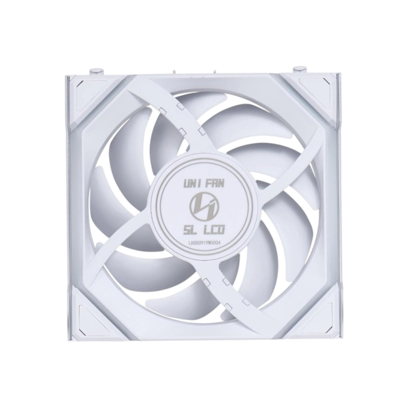 Вентилятор для корпуса Lian Li UNI FAN SL WIRELESS LCD 120 Reverse Blade ARGB White 12RSLLCD1W1W (G99.12RSLLCD1W1W.R0) документация, набор кабелей