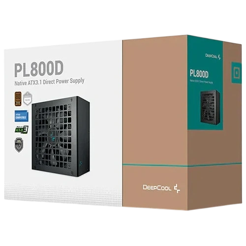 Блок питания Deepcool 800W PL800D (R-PL800D-FC0B-WDEU-V2) 16 Pin (PCIe 5.0 Connector Cable Details) документация, комплект кабелей