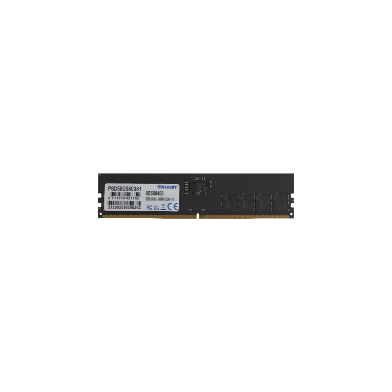 Оперативная память 8 Gb 5600 MHz PATRIOT SIGNATURE (PSD58G560081)