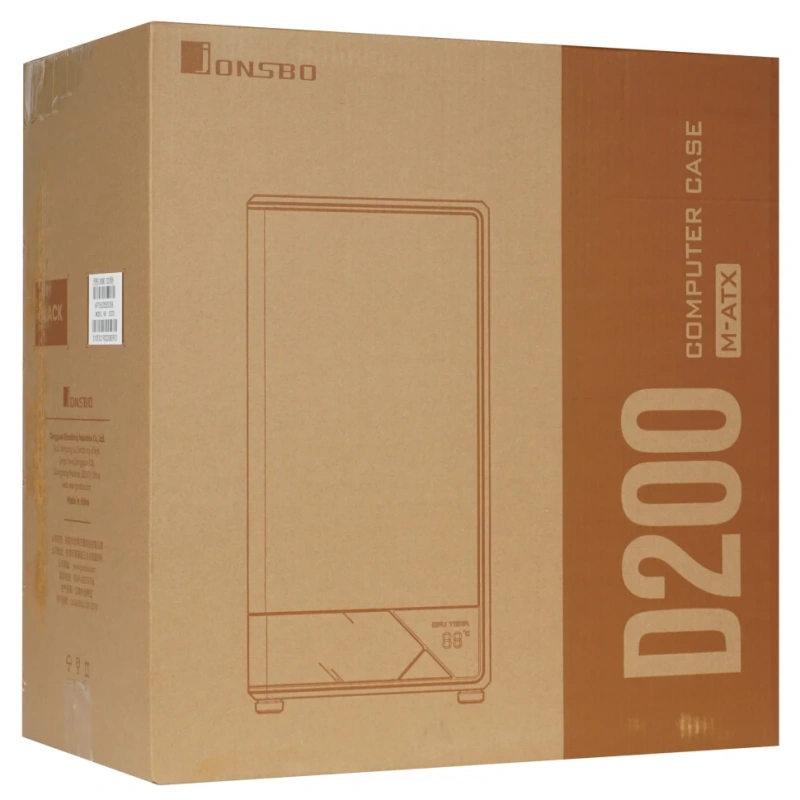 Компьютерный корпус JONSBO D200 TG Black