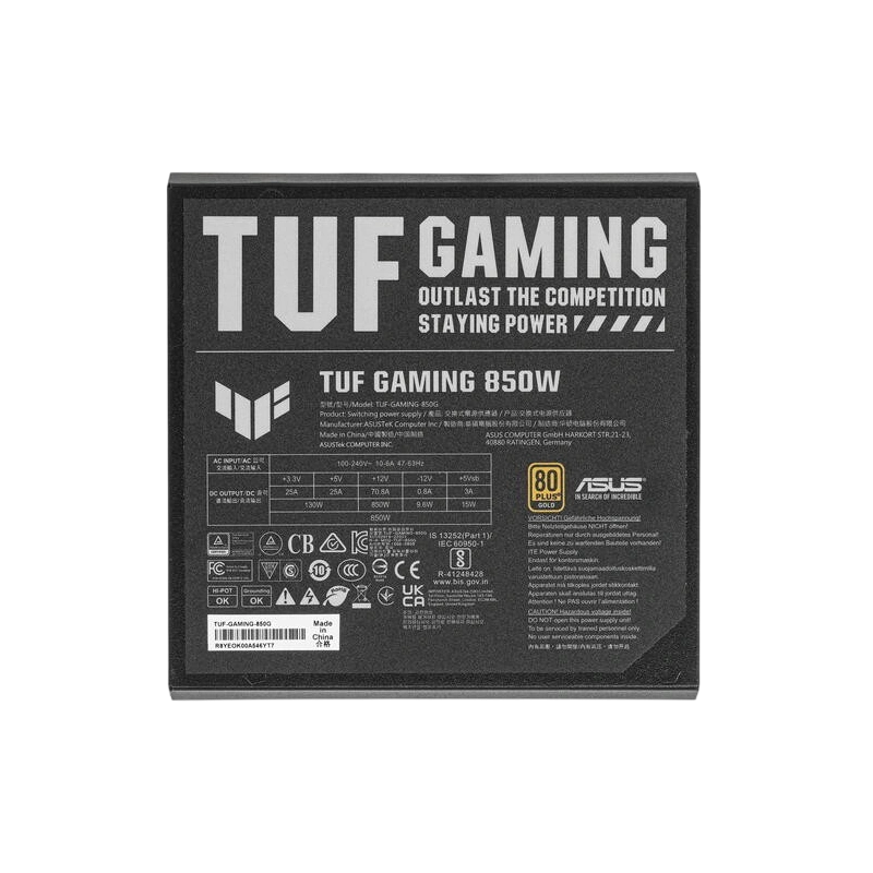 Блок питания ASUS 850W TUF-GAMING-850G (90YE00S2-B0NA00) 16 Pin (PCIe 5.0 Connector Cable Details)
