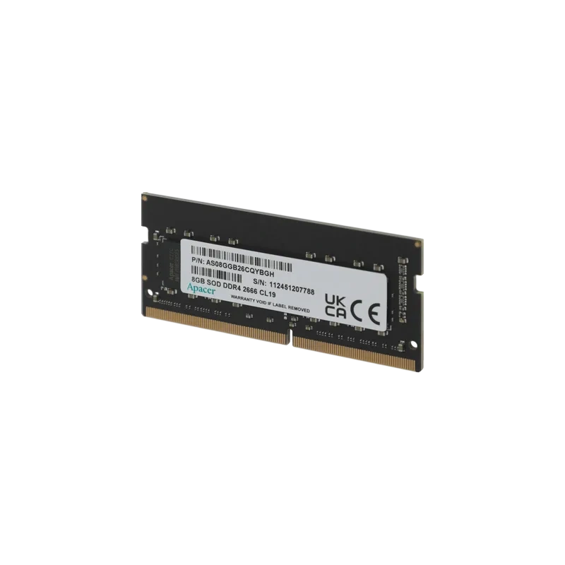 Оперативная память 8 Gb 2666 MHz Apacer SO-DIMM ES.08G2V.GNH (AS08GGB26CQYBGH)