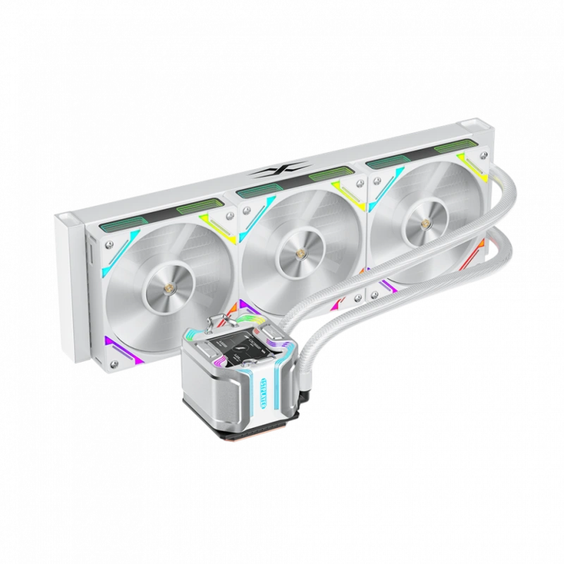 Система жидкостного охлаждения для процессора 1STPLAYER X-360 ARGB White (X-360-WH)