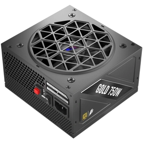 Блок питания 1STPLAYER 750W NGDP Gold (HA-750BA4) 16 Pin (PCIe 5.0 Connector Cable Details) документация, кабельные стяжки, комплект кабелей, комплект крепежа