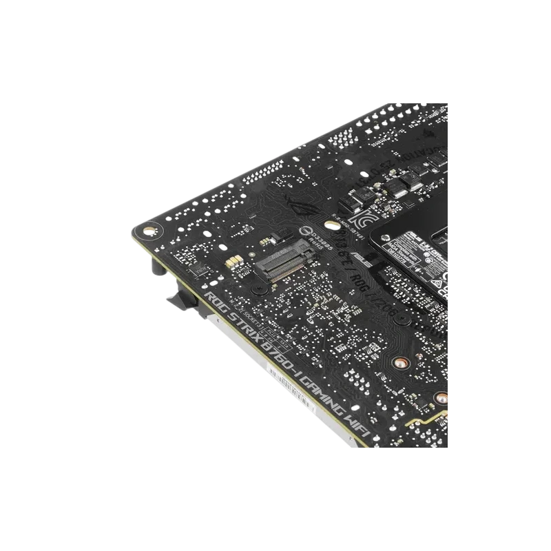 Материнская плата ASUS ROG STRIX B760-I GAMING WIFI (90MB1D90-M0EAY0) антенна Wi-Fi, брелок, документация, комплект наклеек, крепеж для разъема M.2, стяжки для кабелей