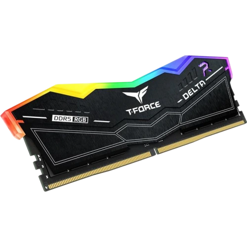 Оперативная память 32 Gb 6000 MHz Team Group T-FORCE DELTA RGB Black (FF3D532G6000HC28ADC01)