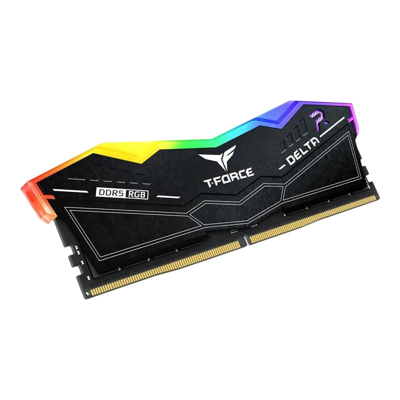 Оперативная память 32 Gb 6000 MHz Team Group T-FORCE DELTA RGB Black (FF3D532G6000HC28ADC01)