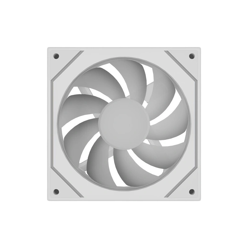 Вентилятор для корпуса Powercase (M52-12W ARGB) White комплект крепежа