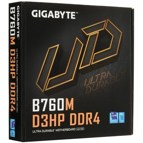 Материнская плата Gigabyte B760M D3HP DDR4 документация, задняя планка