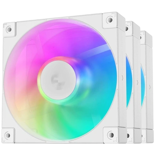 Комплект вентиляторов для корпуса Deepcool FD12 ARGB WH-3 IN 1 ARGB White BOX