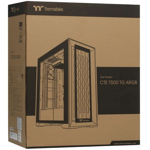 Компьютерный корпус Thermaltake CTE T500 TG ARGB Snow (CA-1X8-00F6WN-01)