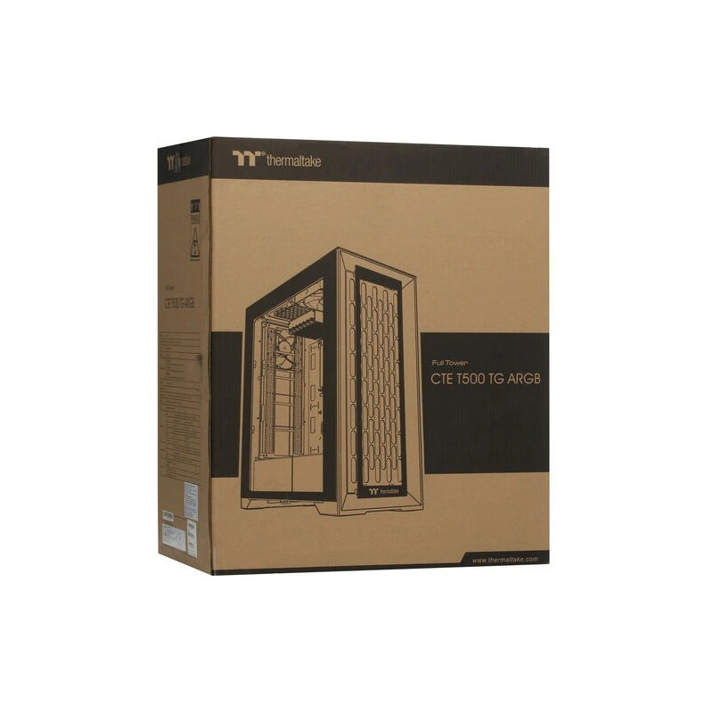 Компьютерный корпус Thermaltake CTE T500 TG ARGB Snow (CA-1X8-00F6WN-01)