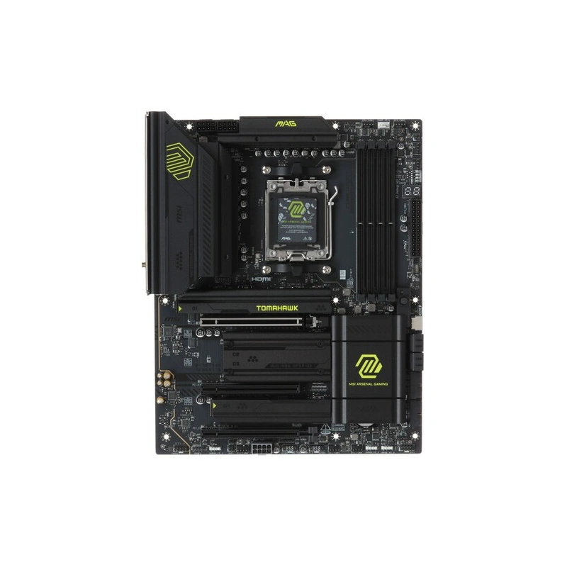 Материнская плата MSI MAG X870 TOMAHAWK WIFI 2 x кабель SATA, документация, комплект наклеек, крепеж для разъема M.2, флешка с ПО