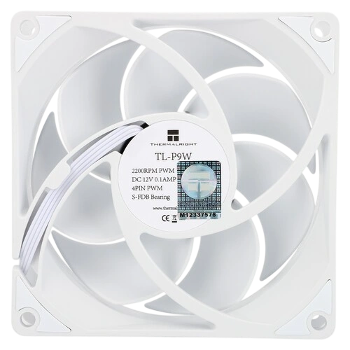 Вентилятор для корпуса Thermalright TL-P9W-S ARGB White (TRTLP9WS)