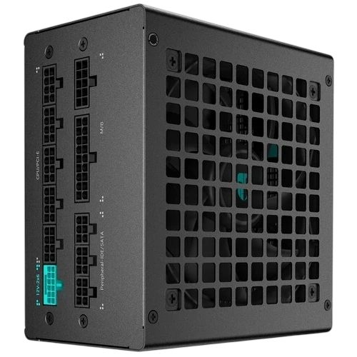 Блок питания Deepcool 750W GAMERSTORM PQ750G 16 Pin (PCIe 5.0 Connector Cable Details) документация, кабельные стяжки, комплект кабелей