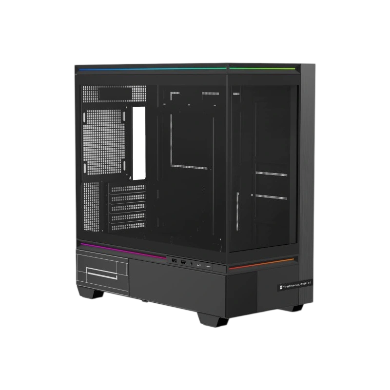 Компьютерный корпус Thermalright M10 TG Black (TRTLM10B)