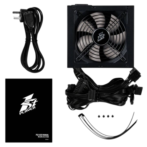 Блок питания 1STPLAYER 500W DK PREMIUM Black (PS-500AX)